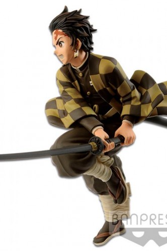 Demon Slayer Kimetsu no Yaiba Estatua PVC Vibration Stars Tanjiro Kamado (Sepia)