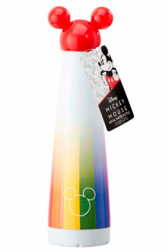 Disney - Mickey Rainbow Metal Water Bottle 