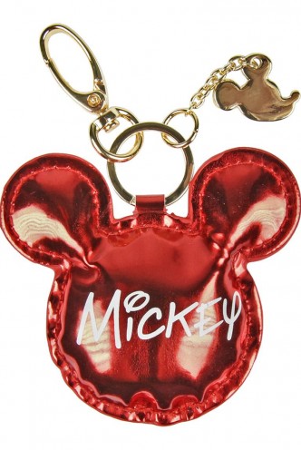 Disney Red 3D Mickey Keychain