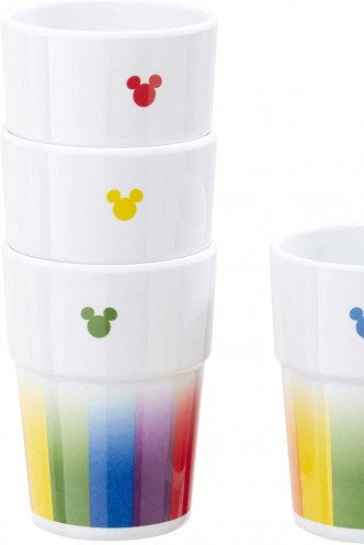 Disney - Mickey Rainbow Melamine Tumbler Set