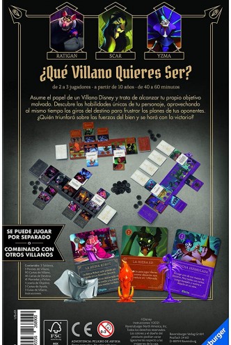 Disney -  Villanous Evil Comes Prepared (Villanos) 