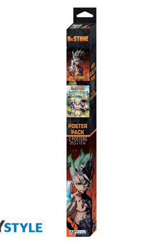 Dr. Stone - Pack x2 Poster Group & Artwork