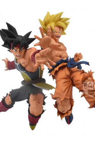 Dragon Ball Super Estatua PVC Drawn By Toyotaro Father - Son Kamehameha Son Goku