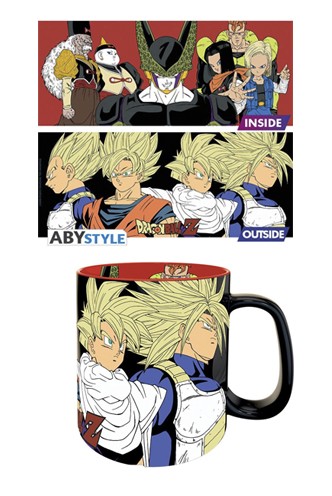 Dragon Ball - Mug Premium Saiyans vs Cyborgs