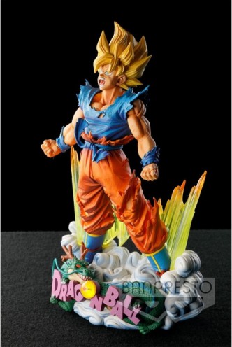 Dragon Ball Z - Figura Super Saiyan Goku Super Master Stars Diorama