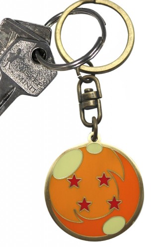 Dragon ball Z Keychain - Crystal Ball 4 Stars.