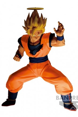 Action Figure Goku Super Saiyan 2 – Banpresto Dragon Ball Z Match Makers, 14 Cm, PVC Multicolore