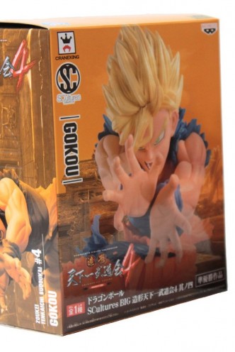 Banpresto Dragon Ball Z Scultures Figure 6.5" Super Saiyan Goku 