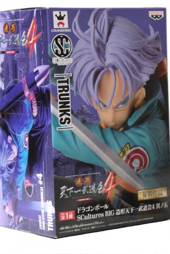 Dragon Ball Z - Trunks "Tenkaichi Budokai 4" Scultures BIG 12cm.