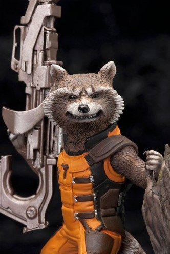 MARVEL GUARDIANS OF THE GALAXY ROCKET ARTFX+ STATUE