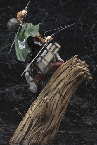 Attack on Titan ARTFXJ Levi Renewal Package Statue