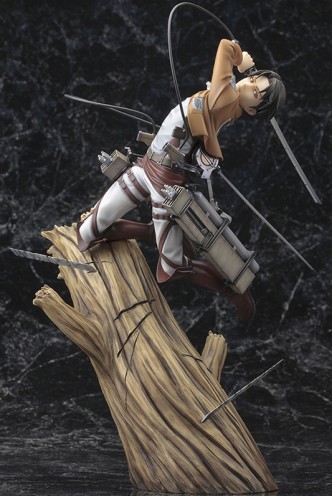 Attack on Titan ARTFXJ Levi Renewal Package Statue