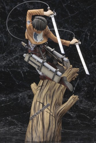 Attack on Titan ARTFXJ Levi Renewal Package Statue