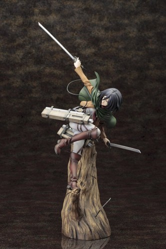 Estatua ArtFX J - Ataque a los Titanes "Mikasa Ackerman" 35cm.