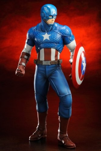 Estatua ArtFX - Marvel Now!: Capitán América 19cm.