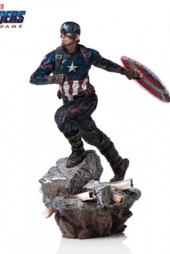 Estatua Deluxe Capitán América - Vengadores Endgame