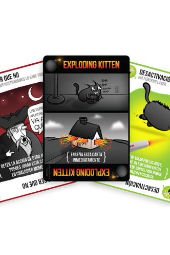 Exploding Kittens Edición 2 Jugadores