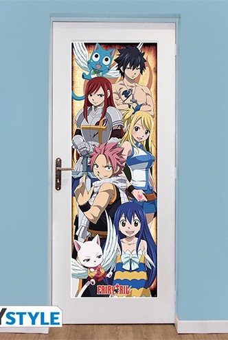Fairy Tail - póster puerta