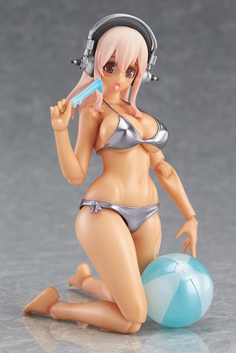 Figma: Soniani: Super Sonico "Suntanned Ver." 12cm.