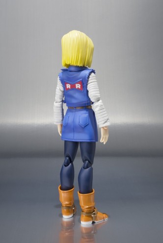 Figura articulada - Dragon Ball Z - Android Nº 18 S.H.Figuarts 14cm.