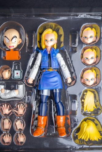 Bandai Tamashii Nations S.H.Figuarts Android 18 "Dragon Ball Z" Action Figure