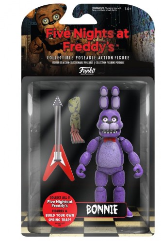 Five Nights at Freddy's Articulated Bonnie Action Figure, 5"