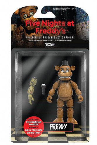 Five Nights at Freddy's Articulated Foxy Action Figure, 5