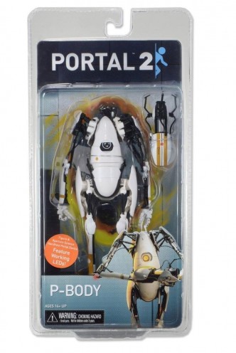 Portal 2 – 7″ Deluxe Action Figure – P-Body w/ LED Lights 