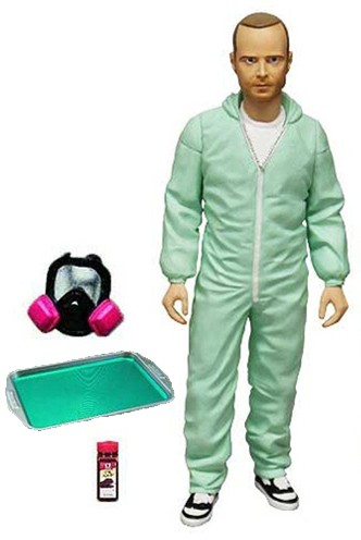 Breaking Bad Jesse Pinkman Blue Hazmat 6" Action Figure