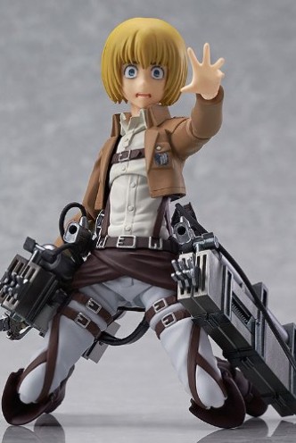 Figura Figma - Ataque a los Titanes "Armin Arlert" 14cm. ¡EXCLUSIVA!