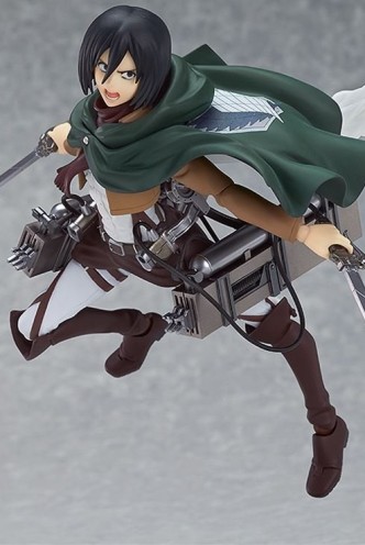 Figura Figma - Ataque a los Titanes "Mikasa Ackerman" 14,5cm.