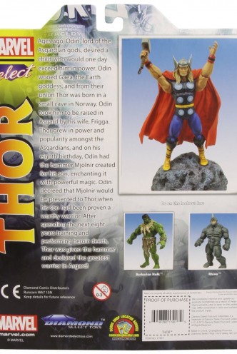 Diamond Select Toys Marvel Classic Thor Action Figure