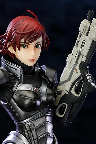 mass effect shepard statue