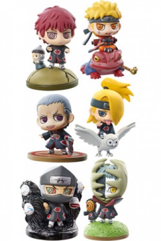 Figure - Naruto Shippuden: Petit Chara Land Naruto & Akatsuki Part 1 "Random"