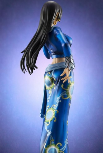 Blue Version One Piece Portrait of Pirates Boa Hancock PVC Figure (Excellent Model)