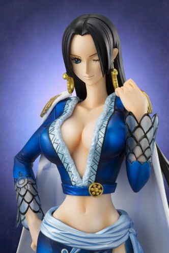 Blue Version One Piece Portrait of Pirates Boa Hancock PVC Figure (Excellent Model)