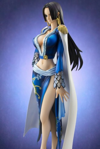 Blue Version One Piece Portrait of Pirates Boa Hancock PVC Figure (Excellent Model)