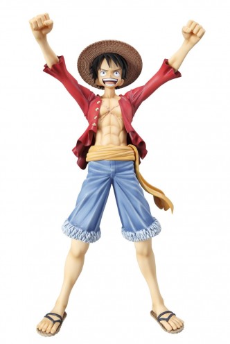 Figura - P.O.P Sailing Again: ONE PIECE "Monkey D Luffy" 22cm.