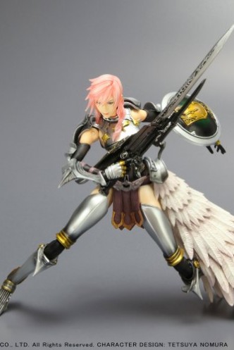 Final Fantasy XIII-2: Play Arts Kai: Lightning Action Figure