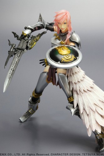 Final Fantasy XIII-2: Play Arts Kai: Lightning Action Figure