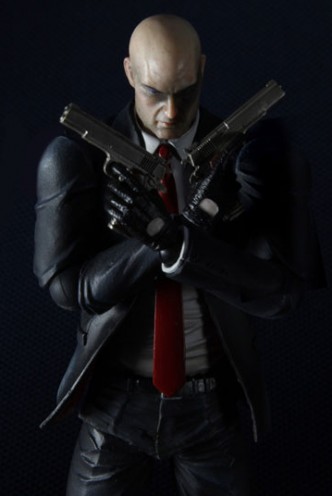 Figure Play Arts Kai - HITMAN ABSOLUTION "Agent 47" 23cm.