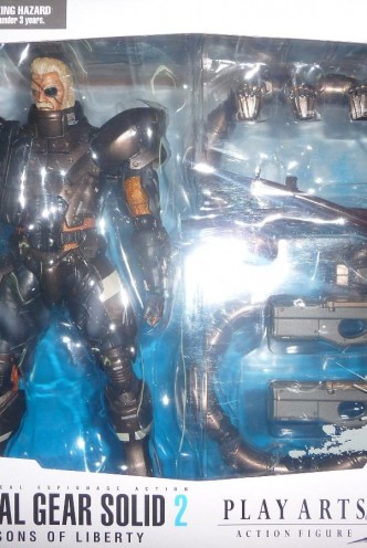 Figura Play Arts Kai - Metal Gear Solid 2 "Solidus Snake" 27cm.