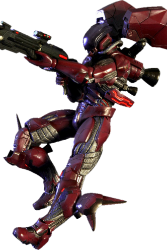 Figura Play Arts Kai - Vanquish "Bogey" 24,6cm.