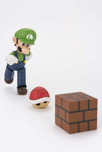 Figura S.H. Figuarts - Super Mario "Luigi" 11cm.