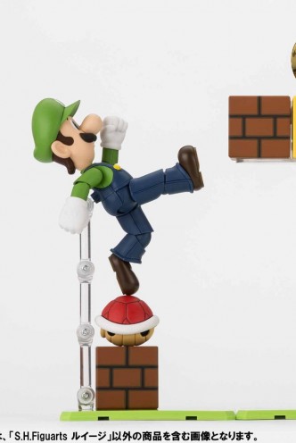 Figura S.H. Figuarts - Super Mario "Luigi" 11cm.