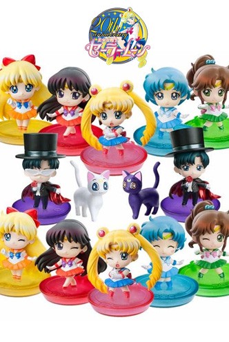 Figura Trading - Sailor Moon Petit Chara! 20th aniversario