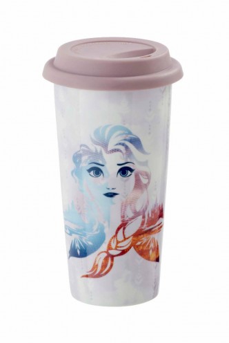 Frozen II - Lidded Mug Anna y Elsa