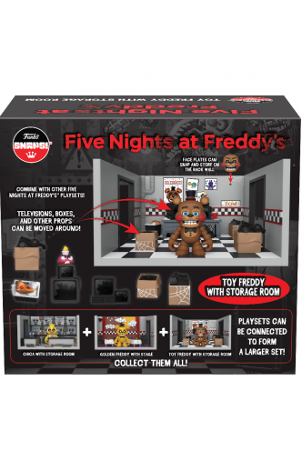 Funko Snaps! Figura articulada - Five Nights at Freddy's: Play Set Freddy's Room