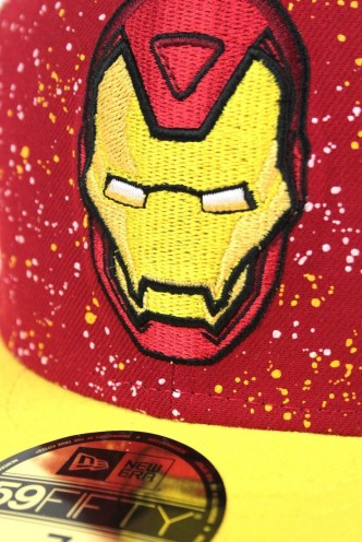 NEW ERA - MARVEL "Speckle Hero IRON MAN" 59FIFTY