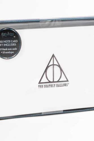 Harry Potter - Foil Note Cards Deathly Hallows
